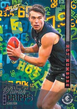 2016 Select Footy Stars - Hot Numbers #HN19 Patrick Cripps Front